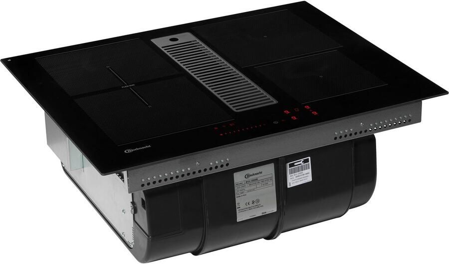 BAUKNECHT Kookplaat met afzuigkap BVH65 Venting Flexi Set bestaande uit: Kookplaat BVH 2065B luchtafvoerkanaal FK 65VH BO - Foto 2