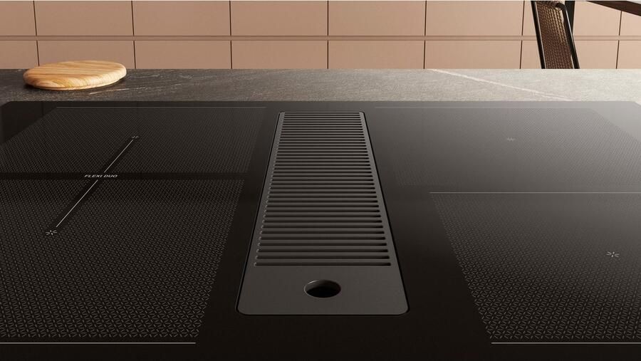 BAUKNECHT Kookplaat met afzuigkap BVH65 Venting Flexi Set bestaande uit: Kookplaat BVH 2065B luchtafvoerkanaal FK 65VH BO - Foto 8