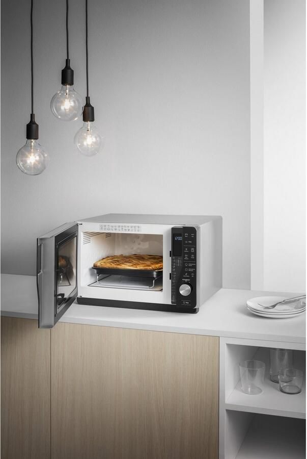 Bauknecht MW 427 SL magnetron Aanrechtblad Grill-magnetron 25 l 800 W Zwart Grijs - Foto 3