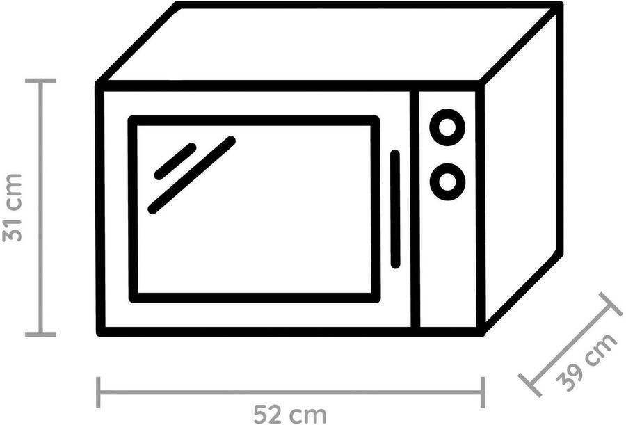 Bauknecht MW45SL Vrijstaande Combi-oven 25L - Foto 4