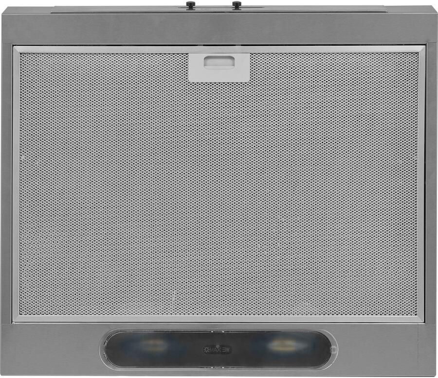 Bauknecht DC 5460 IN 1 onderkap 60 cm roestvrij staal