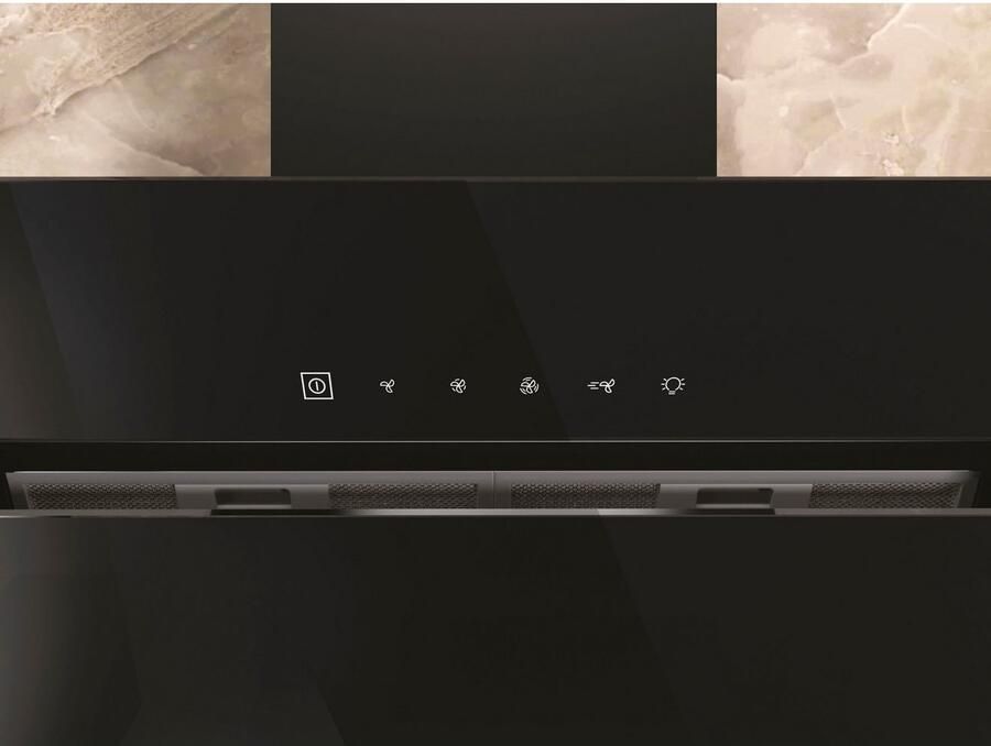 BAUKNECHT Schuine wandkap BHVS 91F LT DP K met randafzuiging - Foto 9