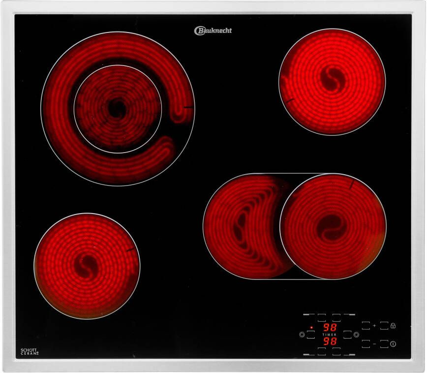 BAUKNECHT Elektrische kookplaat van SCHOTT CERAN CTAR 9642 IN met touchcontrol-bediening - Foto 11
