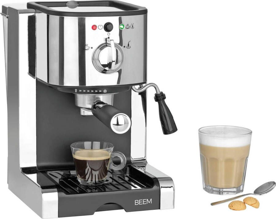 Beem ESPRESSO PERFECT MACHINE Espressomachine met extra capsule-inzetstuk – met 20 bar pomp en melkschuimpijpje - Foto 2