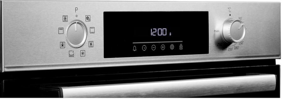 Beko BBSM12340X inbouw ovenset (met inductie kookplaat A 72 liter) - Foto 17
