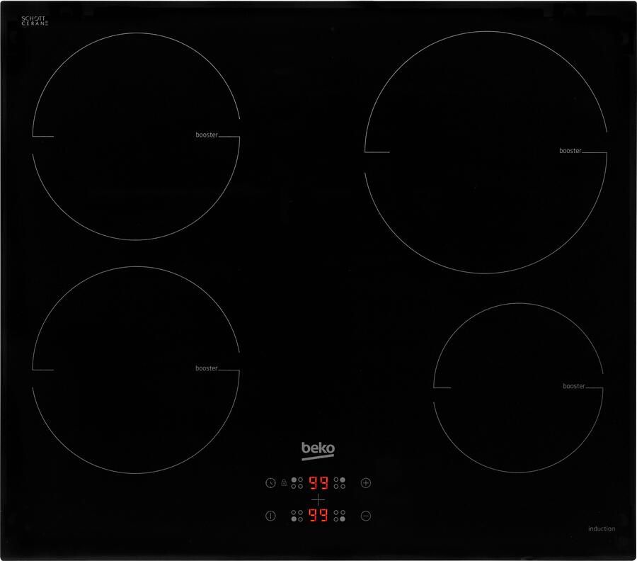 Beko Kookplaat HII64400MT | Inductiekookplaten | Keuken&Koken Kookplaten | 8690842215575 - Foto 3