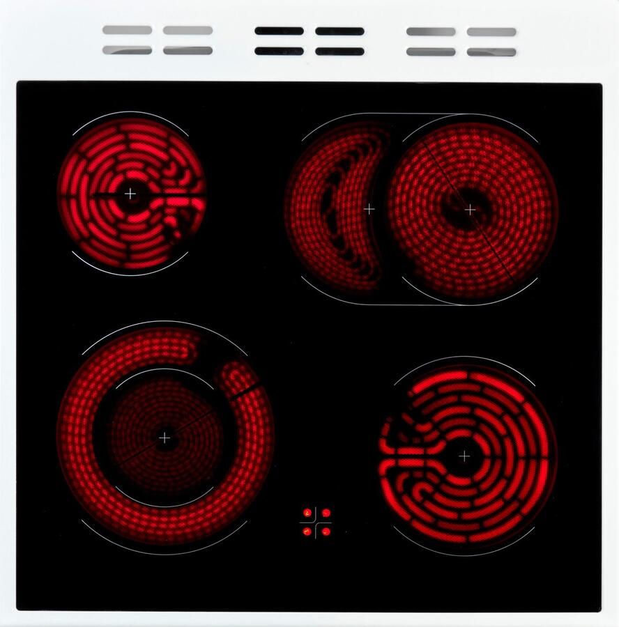 BEKO Vrijstaand elektrisch fornuis FSM67320G met restwarmte-indicator