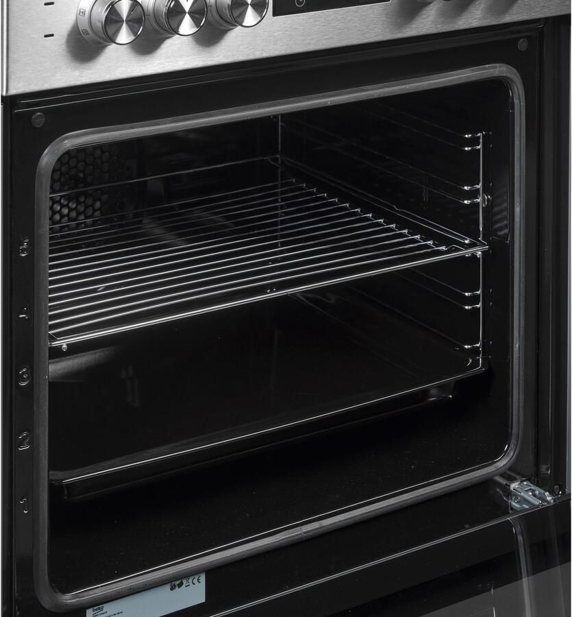 BEKO Vrijstaand elektrisch fornuis FSM67320G met restwarmte-indicator - Foto 3