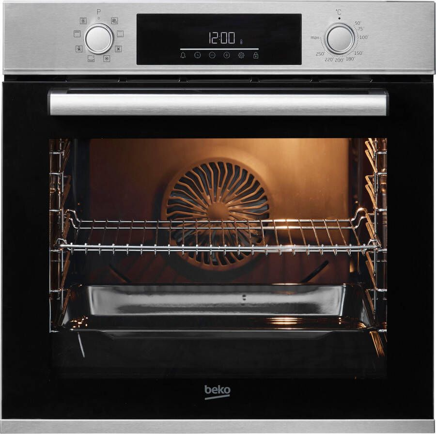 Beko BBIM12300X inbouwoven (Inbouw Multifunctionele oven 594 mm breed)