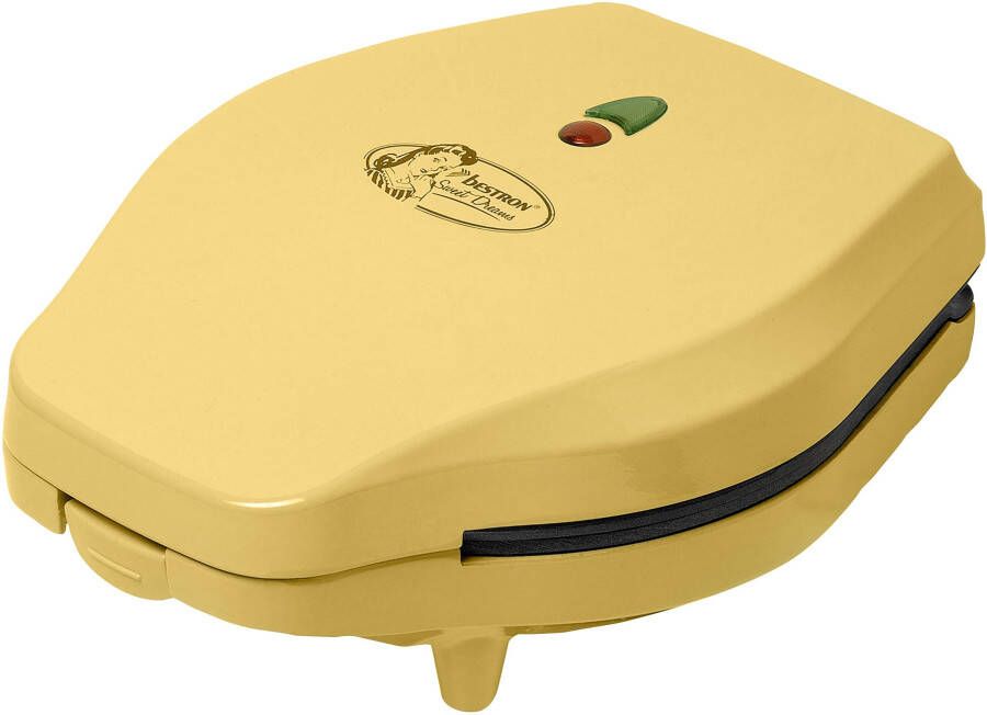 Bestron Cake Pop Maker Wafelijzer voor 12 Cake Pops inclusief Cake Pop Butler 12 Stokjes & Vork met antiaanbaklaag & indicatielampje 700W geel - Foto 2