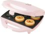 Bestron Cake Maker in tulbandvorm wafelijzer voor 6 mini tulband cakes met antiaanbaklaag & indicatielampje 900 Watt roze - Thumbnail 2