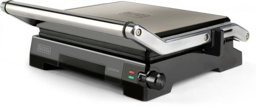 BLACK+DECKER Tosti apparaat Black & Decker BXGF2200E 2200 W - Foto 2