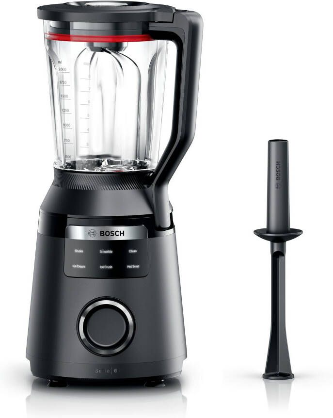 BOSCH Blender VitaPower serie 6 MMBD665B1 45.000 tpm 2L mengcontainer zwart