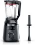 BOSCH Blender VitaPower serie 6 MMBD665B1 45.000 tpm 2L mengcontainer zwart - Thumbnail 1