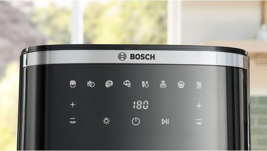 Bosch MAF671B0 Airfryer XXL Serie 6 7 2L Shake alarm Kijkvenster Warmhoudfunctie 7 programma's Tot 5 personen Zwart - Foto 5