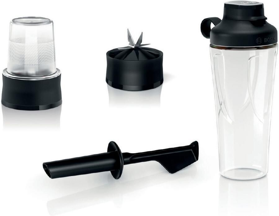 Bosch MMB6177S VitaPower Serie 4 Blender Zilver 1200W ToGo Bottle 0 6 l Kunststof hakmolen - Foto 3