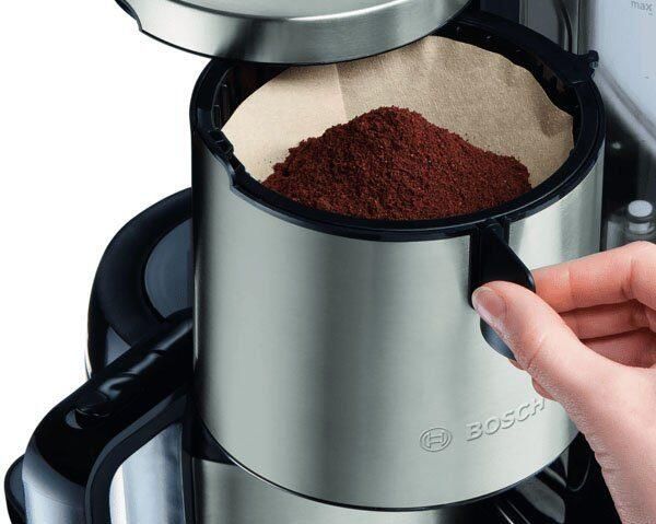 Bosch TKA8A683 Styline Koffiezetapparaat + Thermoskan RVS Zwart - Foto 2
