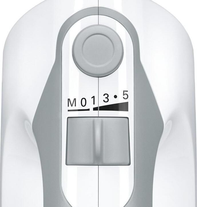 BOSCH Handmixer ErgoMixx MFQ36460 roestvrijstalen garde kneedhaken standaard kom wit - Foto 5