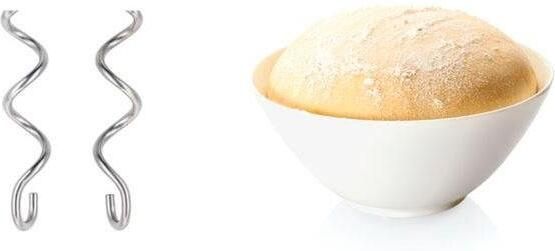 BOSCH Handmixer Styline MFQ4030 roestvrijstalen garde deeghaak 5 standen wit - Foto 5