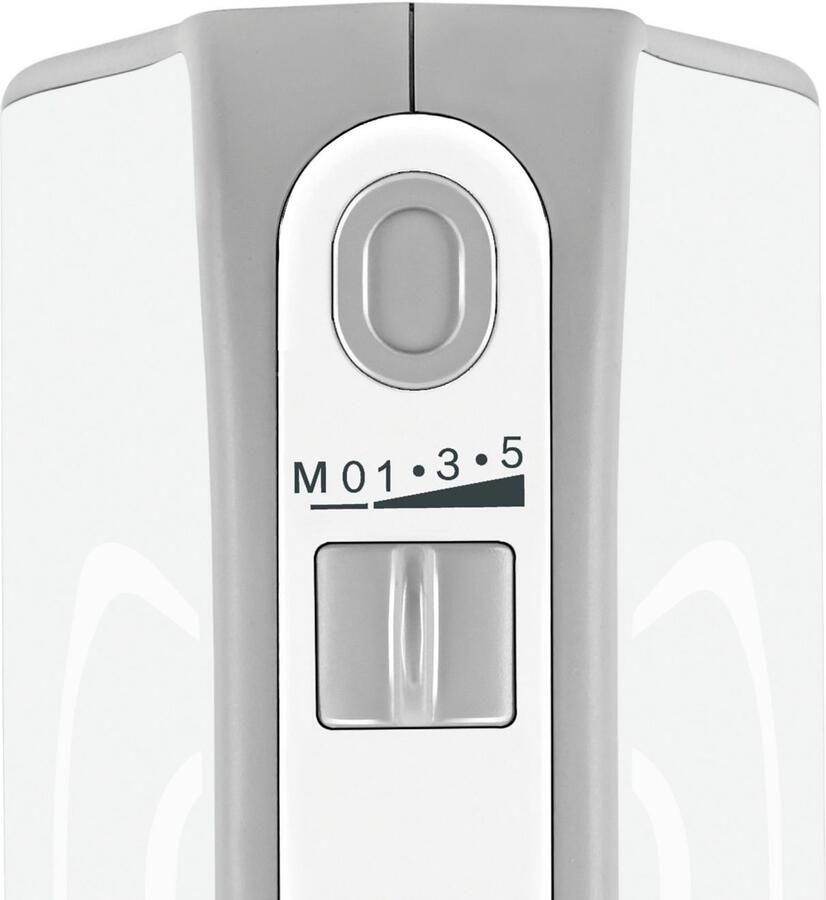 BOSCH Handmixer Styline MFQ4075DE 2x garde roestvrijstalen kneedhaken mixvoet wit - Foto 10