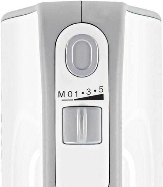 BOSCH Handmixer Styline MFQ4080 roestvrijstalen garde kneedhaken mixvoet 5 standen wit - Foto 10