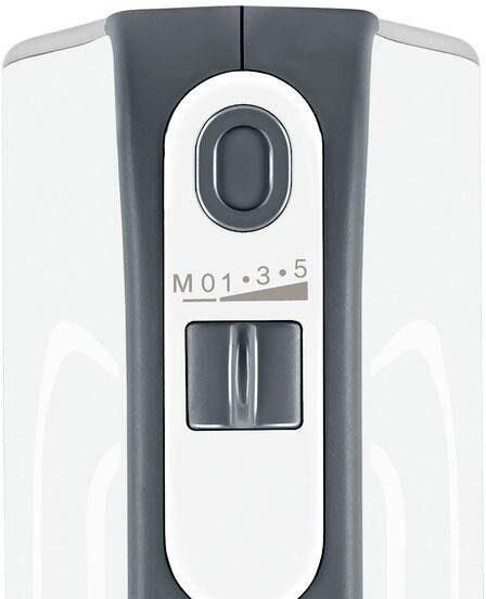 BOSCH Handmixer Styline MFQ4835DE 2x garde roestvrijstalen kneedhaken 5 standen wit - Foto 8