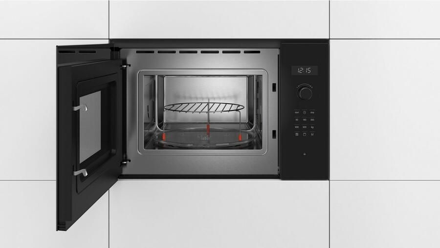 Bosch BEL554MB0 Magnetron met Grill inbouw microgolfoven 38cm nis AutoPilot 8 programma - Foto 2