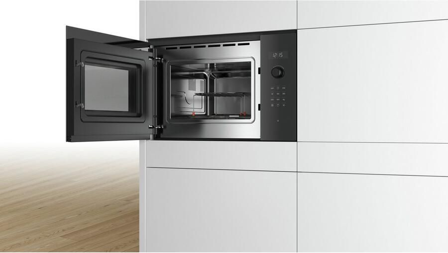 Bosch BEL554MB0 Magnetron met Grill inbouw microgolfoven 38cm nis AutoPilot 8 programma