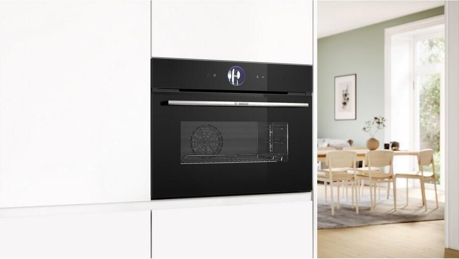 Bosch CSG7361B1 Serie 8 Compacte oven met stoom 60 x 45 cm Zwart - Foto 3