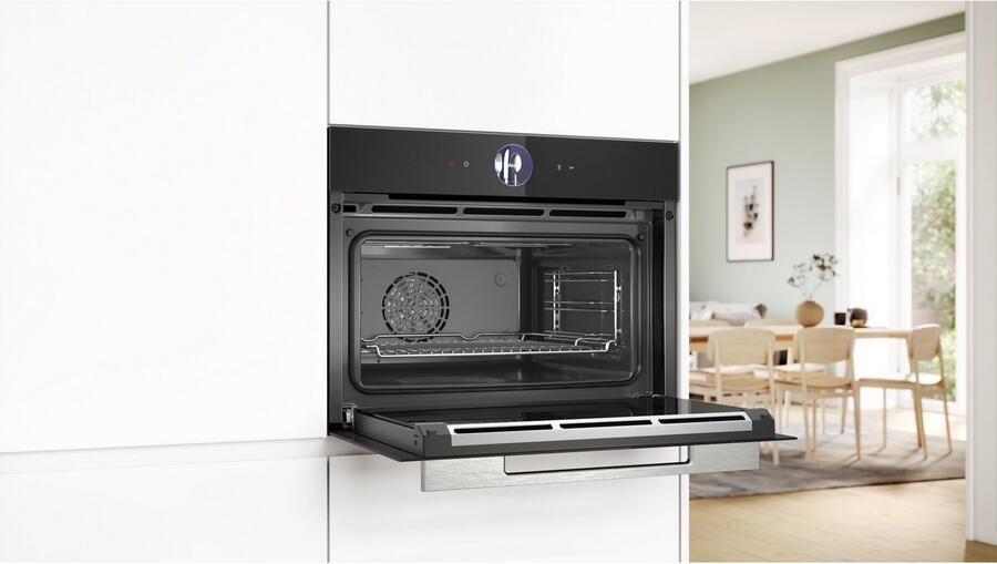 Bosch CSG7361B1 Serie 8 Compacte oven met stoom 60 x 45 cm Zwart - Foto 4