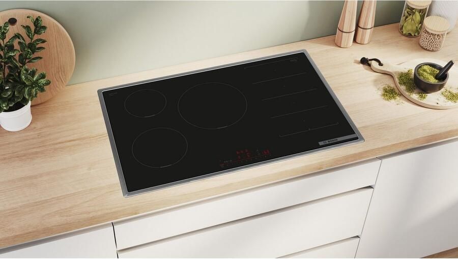 BOSCH Inductiekookplaat PXV845HC1E DirectSelect voor eenvoudig bedieningscomfort omlopende rand - Foto 3