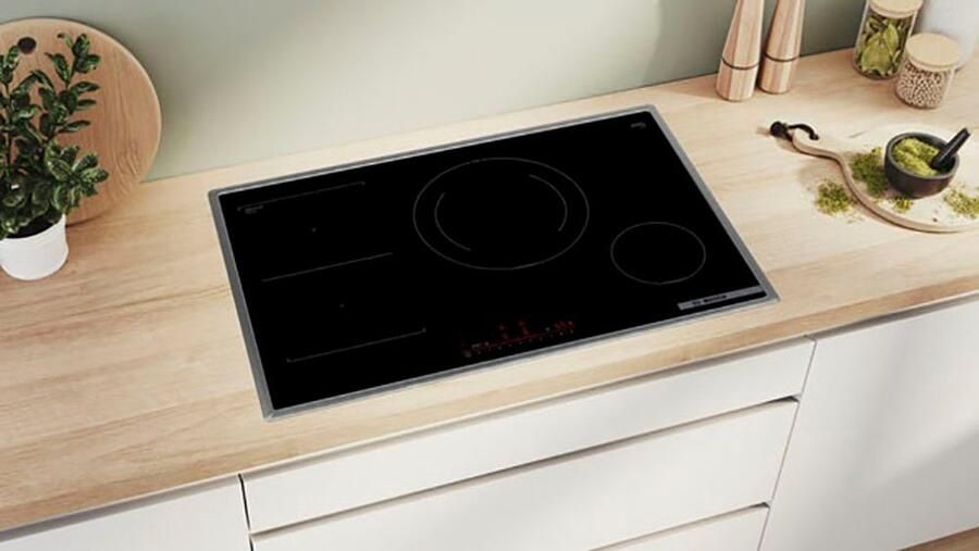 Bosch Serie 6 PVS845HB1E kookplaat Zwart Ingebouwd 80 cm Inductiekookplaat zones 4 zone(s) - Foto 2