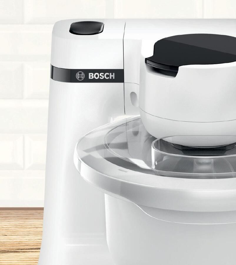 BOSCH Keukenmachine MUMS2EB01 MUM Serie 2 Continu rasp- en snijapparaat 3 raspschijven patisserieset edelstaal - Foto 4
