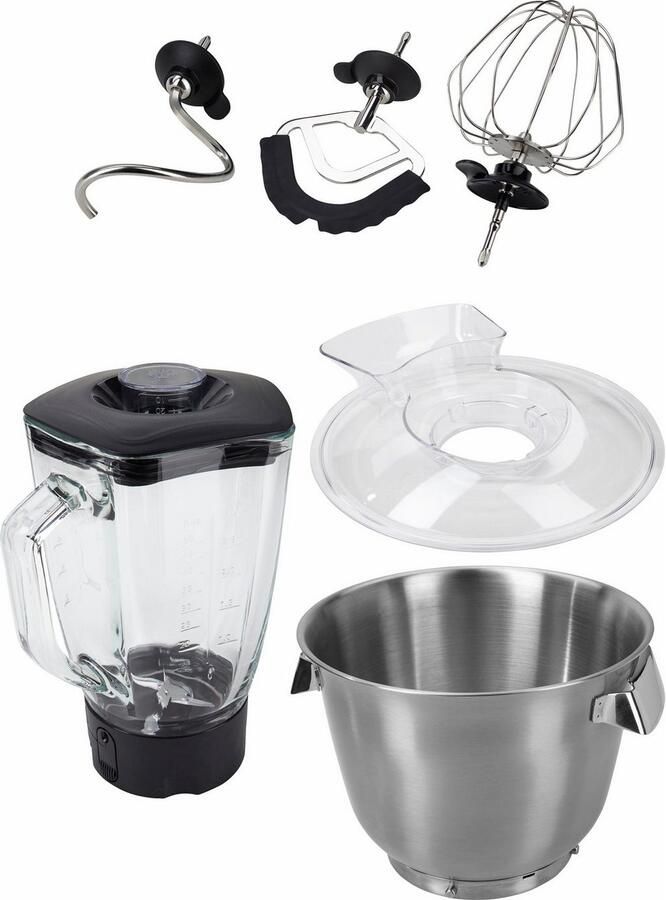 BOSCH Keukenmachine OptiMUM MUM9DT5S41 geïntegreerde timer diverse accessoires deeghaak siliconen garde - Foto 5