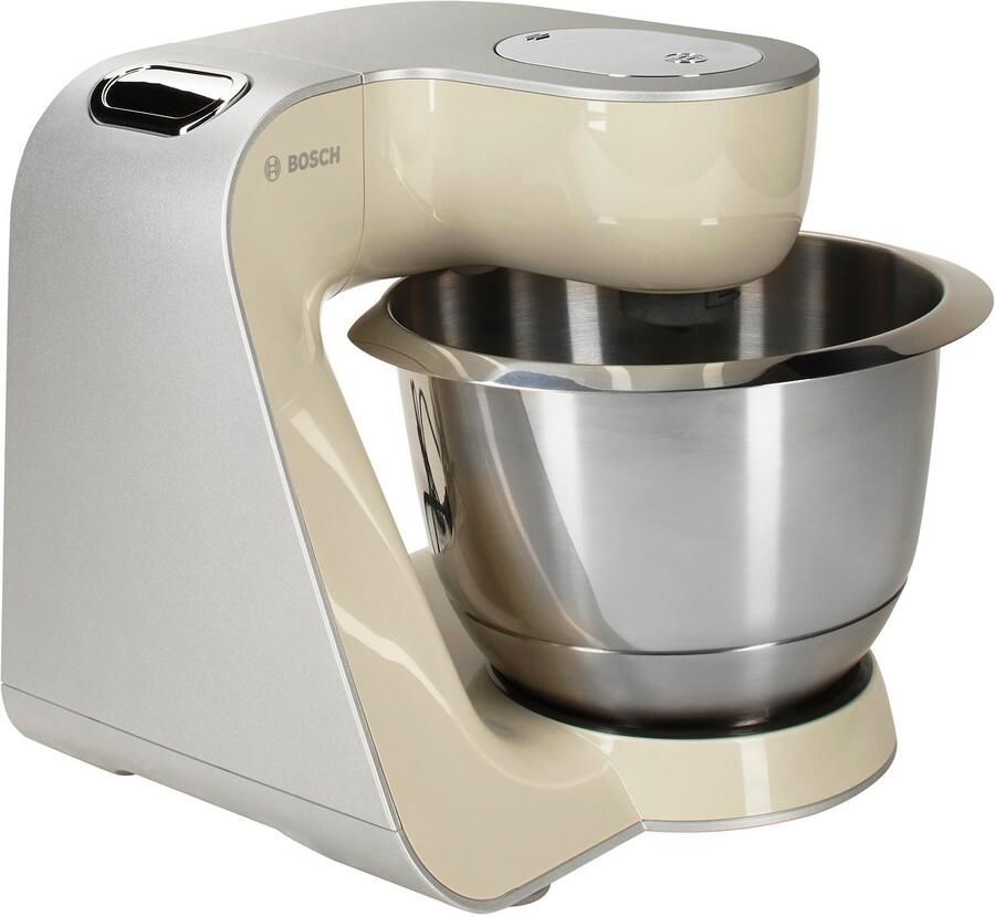 BOSCH Keukenmachine Serie 4 MUM58L20 continu rasp- en snijapparaat mixer grijs 3 schijven kom kneedhaak mix- siliconen garde vaatwasserbestendig - Foto 5