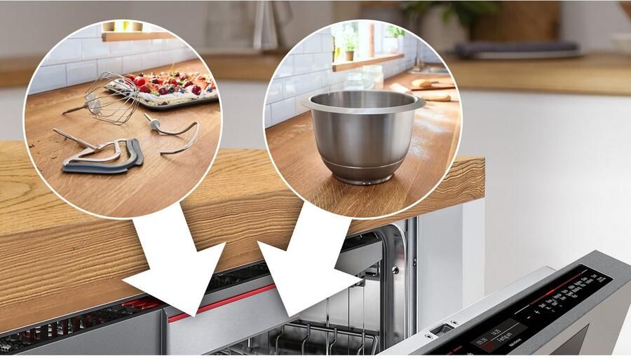 BOSCH Keukenmachine Serie 4 MUM5X720 geïntegreerde weegschaal continu rasp- en snijapparaat mixer rood - Foto 3