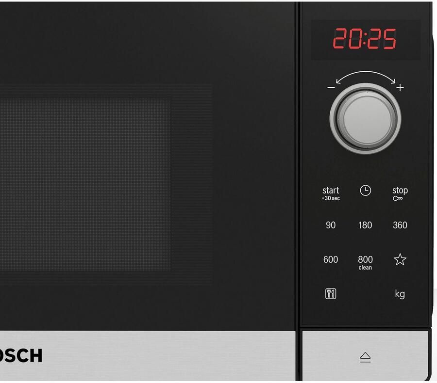 Bosch Eenvoudige microgolfhouding -vrije FFL023MS2 Hydrolyse -reiniging 20 L H: 26cm L44.2cm P: 34 5 cm Zwart - Foto 2