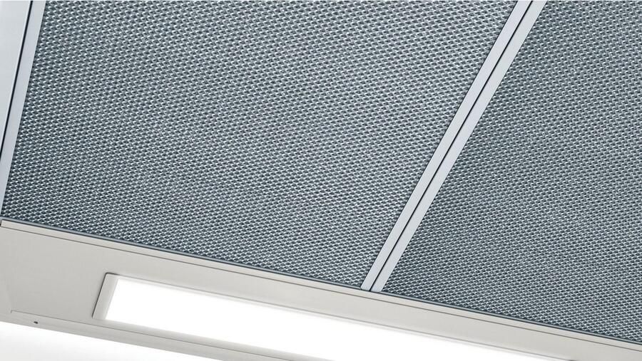Bosch dul63cc20 traditionele wandafzuigkap recycling-350 m3 lucht h max uitlaat-72 db-3 snelheden-l 60 cm-wit - Foto 3