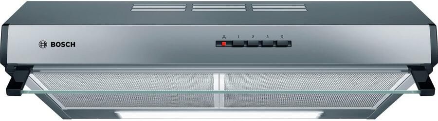 Bosch DUL63CC50 -Musical Wall Hole-Evacuatie Recycling-350 m3 lucht h max uitlaat-72 dB-3 snelheid-L 60 cm-Inox - Foto 7