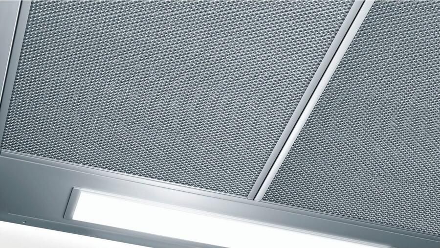 Bosch DUL63CC50 -Musical Wall Hole-Evacuatie Recycling-350 m3 lucht h max uitlaat-72 dB-3 snelheid-L 60 cm-Inox - Foto 4