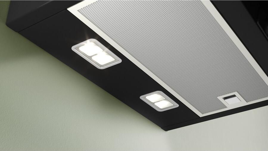 Bosch Wanddecor afzuigkap schuin glas SER4 DWK87FN60 Home Connect L 790 x Ø 433 mm Zwart - Foto 3