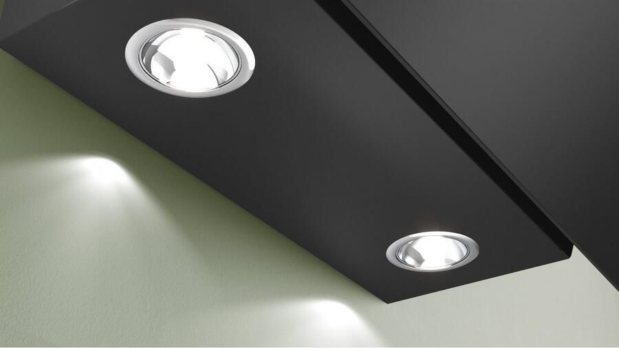Bosch DWK85DK60 Serie 2 Afzuigkap Wandshouwkap 80 cm Motor met laag geluidsniveau Ledverlichting Zwart - Foto 3