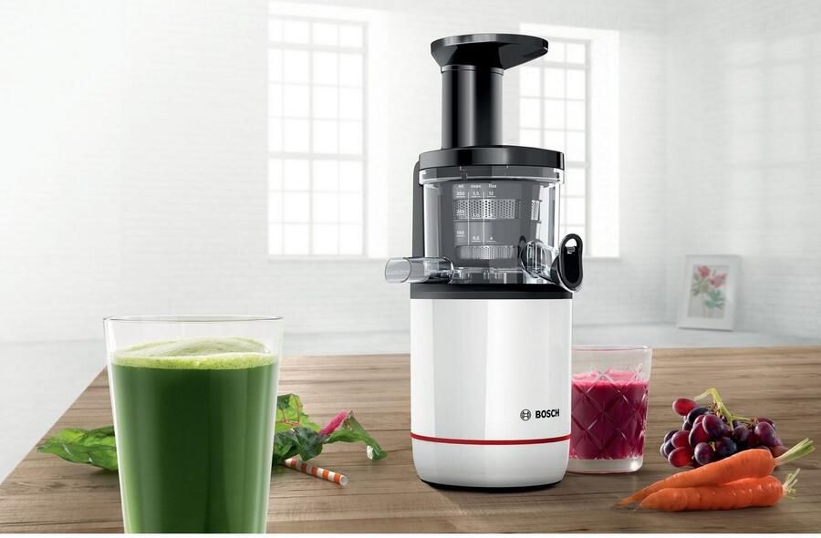 BOSCH Slowjuicer MESM500W voor hard fruit en groente zeer stil gemakkelijk te reinigen - Foto 11