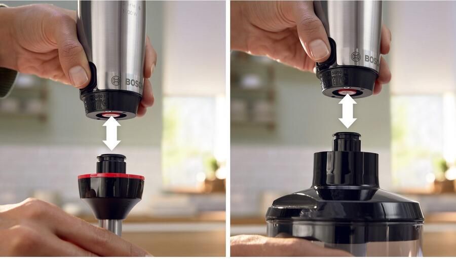 Bosch Staafmixer ErgoMaster Serie 6 MSM6M673 1000W Inclusief Hakmolen Aardappelstamper en Garde - Foto 4