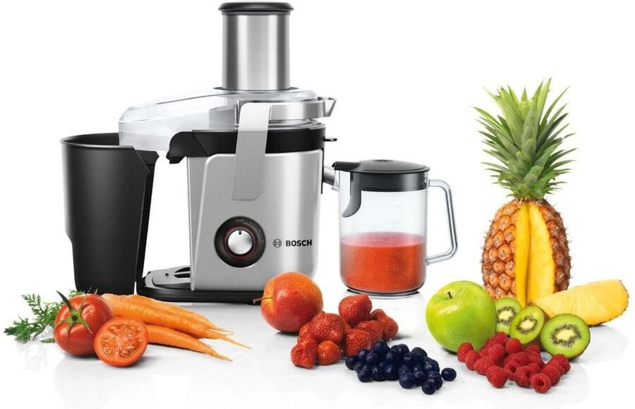 Bosch MES4010 Vitajuice 4 Sapcentrifuge 1200 W 3 snelheden Zilver Zwart - Foto 13
