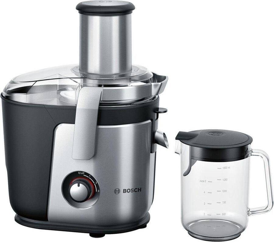 Bosch MES4010 Vitajuice 4 Sapcentrifuge 1200 W 3 snelheden Zilver Zwart - Foto 4