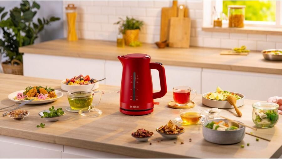 BOSCH Waterkoker MyMoment TWK3M124 1 7 l Automatische uitschakeling kopjesweergave aan beide kanten waterniveauaanduiding - Foto 8