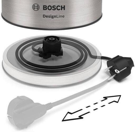 Jorz Bosch Twk5p480 Designline Waterkoker Rvs - Foto 8