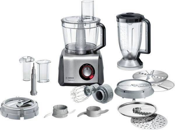 Bosch MultiTalent 8 MC812M865 Foodprocessor Zwart RVS