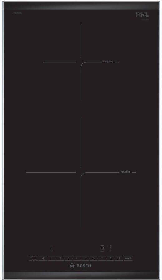 Bosch Serie|6 Inductiekookplaat 30 cm 2 zones DirectSelect - Foto 3